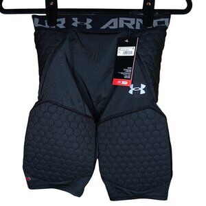 Under Armour 5-Pad Girdle Black Medium NWT